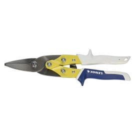 Lenox 22103103 Aviation Snip, 1-5/16 in Length of Cut, HCS Blade, Composite Handle