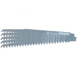 Makita 723053-A-5 9 3TPI Wood Cutting Recip Blade, 5/pk