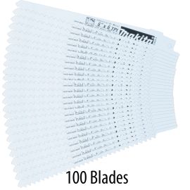 Makita 723054-A-100 6 6TPI Wood Cutting Recip Blade, 100/pk