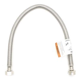 Thrifco 7641091 Aftermarket American Standard Nut x 1/2 Inch FIP x 20 Inch Long Stainless Steel Braided Faucet Riser / Connector for American Standard Stop Valves