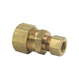 Thrifco 9462018 #62R 5/8 Inch x 3/8 Inch Lead-Free Brass Compression Union