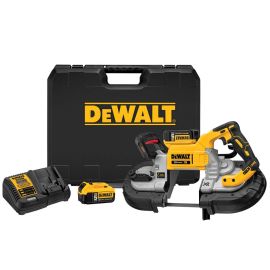 Dewalt DCS376P2 20V MAX* 5" Dual Switch Band Saw Kit