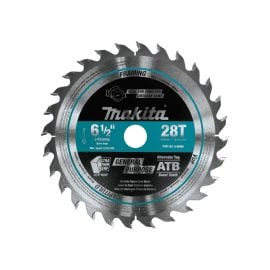 Makita A-99960 6-1/2 Inch 28T Carbide-Tipped Cordless Plunge Saw Blade, Wood