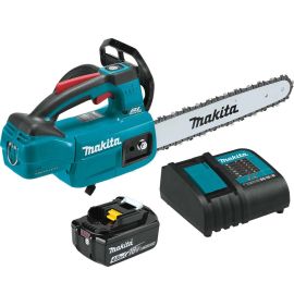 Makita XCU10SM1 18V LXT® Lithium-Ion Brushless Cordless 12 Inch Top Handle Chain Saw Kit (4.0 Ah)