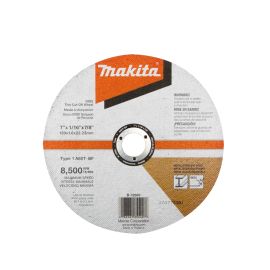 Makita B-12669 7 Inch x 1/16 Inch x 7/8 Inch INOX Thin Cut-Off Wheel, 60 Grit
