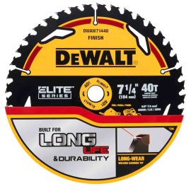 Dewalt DWAW71440 7-1/4-in 40-Tooth Tungsten Carbide-tipped Steel Circular Saw Blade
