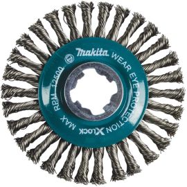 Makita D-72659 X-LOCK 4-1/2 Inch Carbon Steel Stringer Bead Twist Wire Wheel