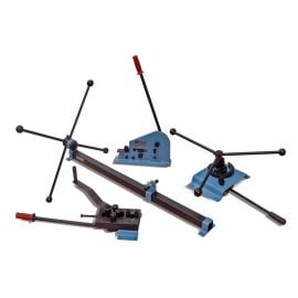 Baileigh MPB-40 4 Piece Set of Metal Forming Tools, Includes Scroll Bender, Right Angle Bender, Bar Twister, Shear