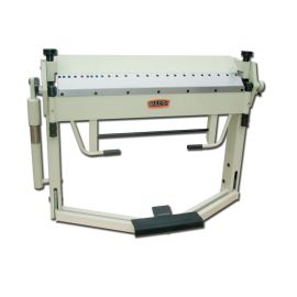 Baileigh BB-4012F Manually Operated Box and Pan (Hardened Finger) Brake, 40 Inch Length, 12 Gauge Mild Steel Capacity,