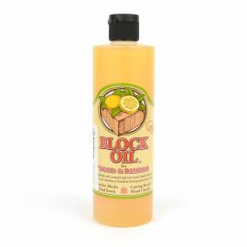 Big Horn 22163 Block Oil for Wood & Bamboo - 12oz