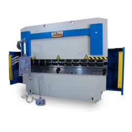 Baileigh BP-7098CNC 220V 3Phase 70 Ton, 98 Inch 2 Axis Programmable Hydraulic Press Brake. Distance Between Housings is 80 Inch