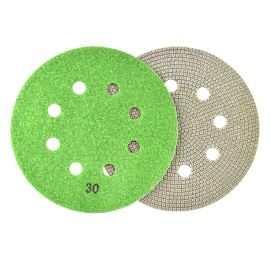 Specialty Diamond BRTD630 6 Inch 30 Grit Thin Electroplated Dry Pad for Orbital Sanders