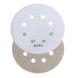 Specialty Diamond BRTD6400 6 Inch 400 Grit Thin Electroplated Dry Pad for Orbital Sanders