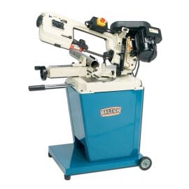 Baileigh BS-128M 110V Metal Cutting Band Saw with Vertical Cutting Option 5 Inch Round Capacity @ 90 Degrees