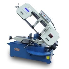 Baileigh BS-330M 220 Volt 3 Phase Metal Cutting Band Saw Mitering Vice and Head 1-1/4 Inch Blade Width