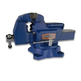 Baileigh BV-4I 4 Inch Industrial Bench Vise with Integrated Pipe Jaws