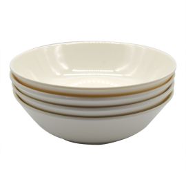 Crown Collections CC-OB84 8 Inch Melamine Dinnerware Pasta Bowl - 4 pcs/set