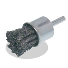 Pearl Abrasive CLKEB1E 871945 1 Inch x .012 Inch x 1/4 Inch EXV™ Knot Tempered Wire End Brush