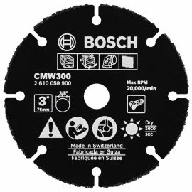 Bosch CMW300 3 Inch Carbide Multi-Wheel