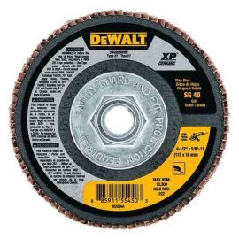 Dewalt DWA8280RT XP Ceramic 4-1/2" X 7/8" 40 Grit T27 Jumbo Flap Disc 