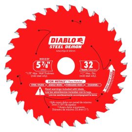 Freud D0532F Diablo 5-7/8 in. x 32 Tooth Carbide-Tipped Saw Blade for Metal