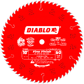 Freud D1060S 10 Inch 60 Tooth ATB Crosscutting Miter Saw Blade