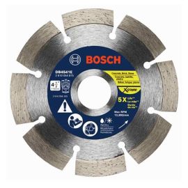 Bosch DB4541E 4-1/2 Inch Xtreme Seg Rim Dia Bld - 5 Pieces