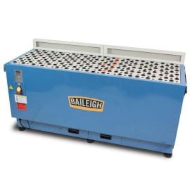 Baileigh DDT-5921 1/2HP 110V 59 Inch x 21 Inch Split Sided Down Draft Table for Wood, 1790CFM per side, Includes 5 Micron Filter