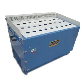 Baileigh DDTM-5922 110V Metal Down Draft Table, Includes two .5hp Motors and Fire Resistant Filter, 1790 CFMx2