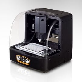 Baileigh DEM-0906 110V 9 Inch x 6 Inch CNC Desktop Engraver, Laser Ready (Sold Separately) w/ Software Package
