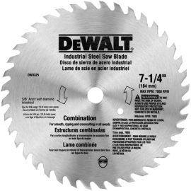 Dewalt DW3325 7-1/4 Steel Combo Saw Bld Bulk (5 Pack)