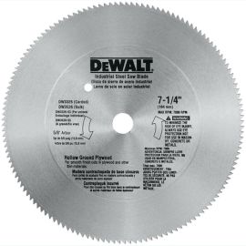 Dewalt DW3326 7-1/4 H.G Plywood Saw Bld Bulk (5 Pack)