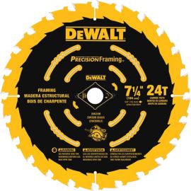 Dewalt DW3599B10 7-1/4 24t Precision Framing Saw Blade Bulk (10 Pack)