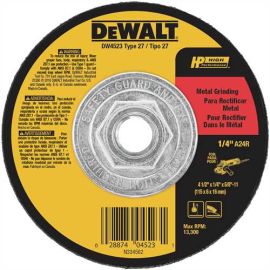 Dewalt DW4523 4-1/2x1/4x5/8-11 Gen Purp Bulk (10 Pack)