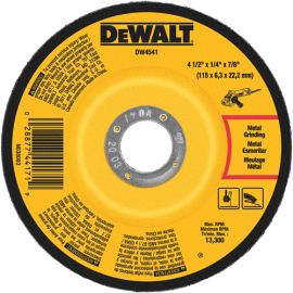 Dewalt DW4541 4-1/2 Inch X 1/4 Inch X 7/8 Inch Fast Cutting Abr Bulk (25 Pack)