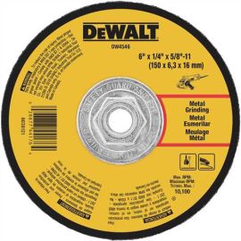 Dewalt DW4546 6 Inch X 1/4 Inch X 5/8 Inch -11fast Cutting Abr Bulk (10 Pack)