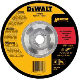 Dewalt DW4548 7 Inch X 1/4 Inch X 5/8 Inch -11fast Cutting Abr Bulk (10 Pack)