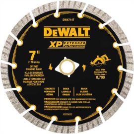 Dewalt DW4714T 7in Xp Turbo Seg Diamond Blade