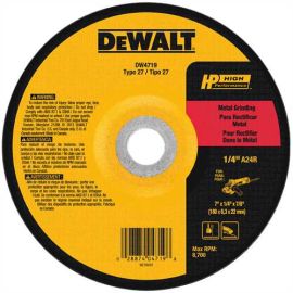 Dewalt DW4719 7 X 1/4in Metal Gp Bulk (10 Pack)