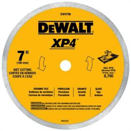 Dewalt DW4766 7 Inch Porcelain Tile Blade