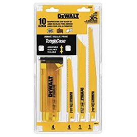 Dewalt DW4898 10 Pc Wood/ Metal Cutting Set In Case Bulk (5 Pack)