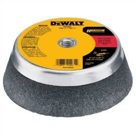 Dewalt DW4964 6 Inch X2 Inch X5/8 Inch -11 Mtl Grind Stl Cup Wheel Bulk (10 Pack)