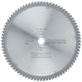 Dewalt DW7666 12 Inch 80t Aluminum Thin Plate Metal Cutting 1 Inch Arbor 