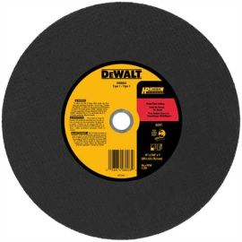 Dewalt DW8003 14 Inch X7/64 Inch X1 Inch Stud Cutting Chop Saw Wheel Bulk (10 Pack)