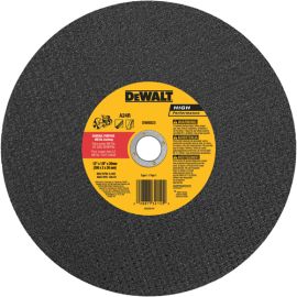 Dewalt DW8023 12 Inch X1/8 Inch X20mm Metal Port Saw Cut-Off Whl Bulk (10 Pack)