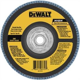 Dewalt DW8382H Ff X 5/8 Inch -11 Z80 T29 Hp Flap Disc Bulk (5 Pack)