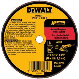 Dewalt DW8711 3 X 1/16 X 3/8 A60t Bulk (50 Pack)