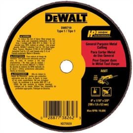 Dewalt DW8718 4 X 1/8 X 3/8 A24r Bulk (25 Pack)