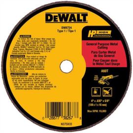 Dewalt DW8724 4 X .035 X 5/8 A60t Bulk (25 Pack)