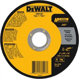 Dewalt DW8725A 6 Inch X .045 X 7/8 Inch Bulk (25 Pack)
